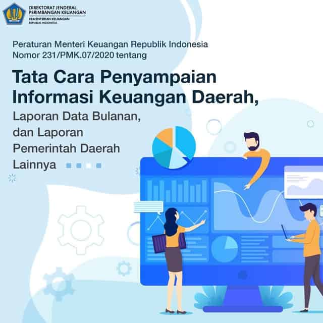 231/PMK.07/2020Tata Cara Penyampaian Informasi Keuangan Daerah, Laporan Data Bulanan, dan Laporan Pemerintah Daerah Lainnya