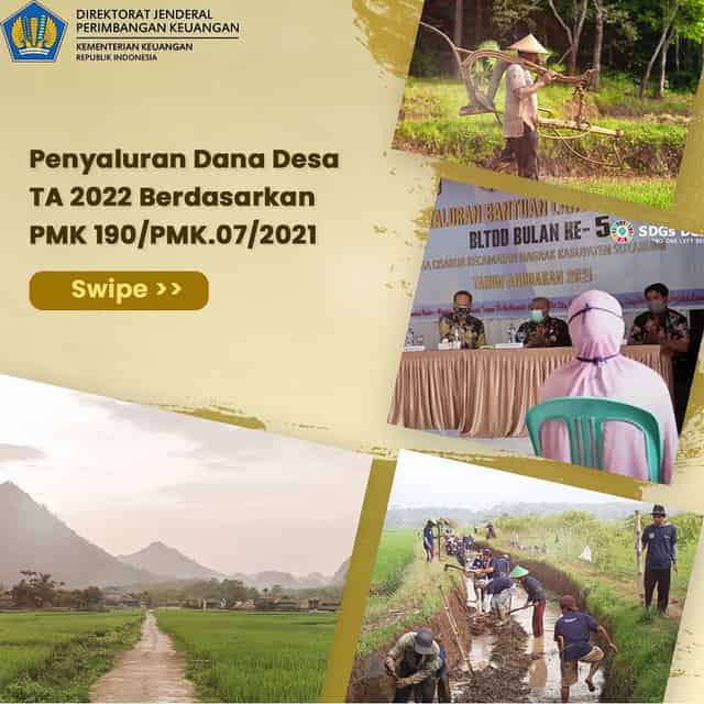 190/PMK.07/2021Pengelolaan Dana Desa