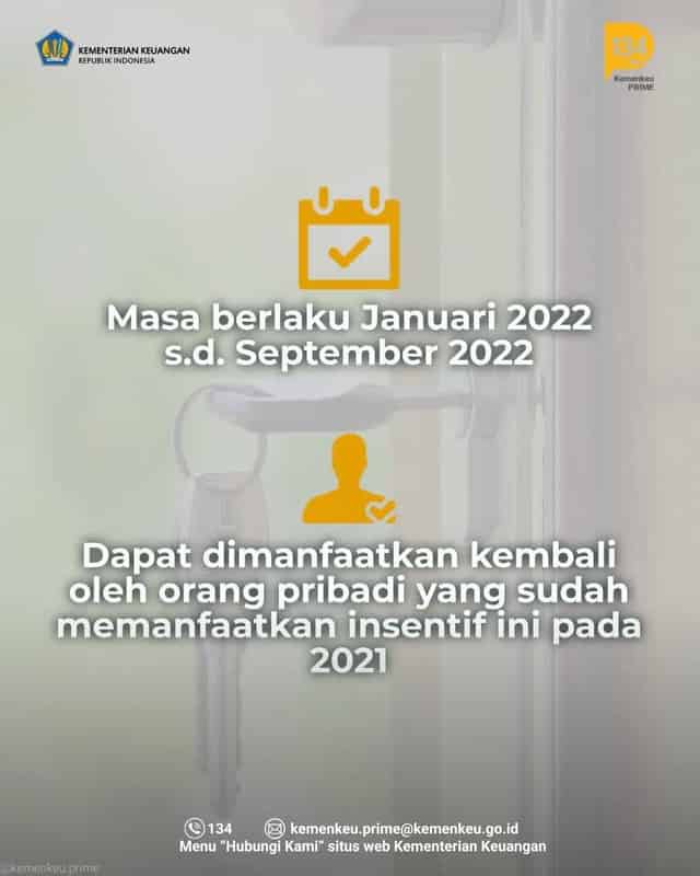 6/PMK.010/2022Pajak Pertambahan Nilai atas Penyerahan Rumah Tapak dan Satuan Rumah Susun yang Ditanggung Pemerintah Tahun Anggaran 2022