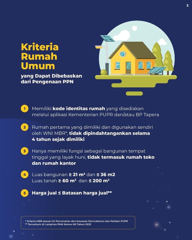 PMK 60 TAHUN 2023 Batasan Rumah Umum, Pondok Boro, Asrama Mahasiswa dan Pelajar, serta Rumah Pekerja yang Dibebaskan dari Pengenaan Pajak Pertambahan Nilai