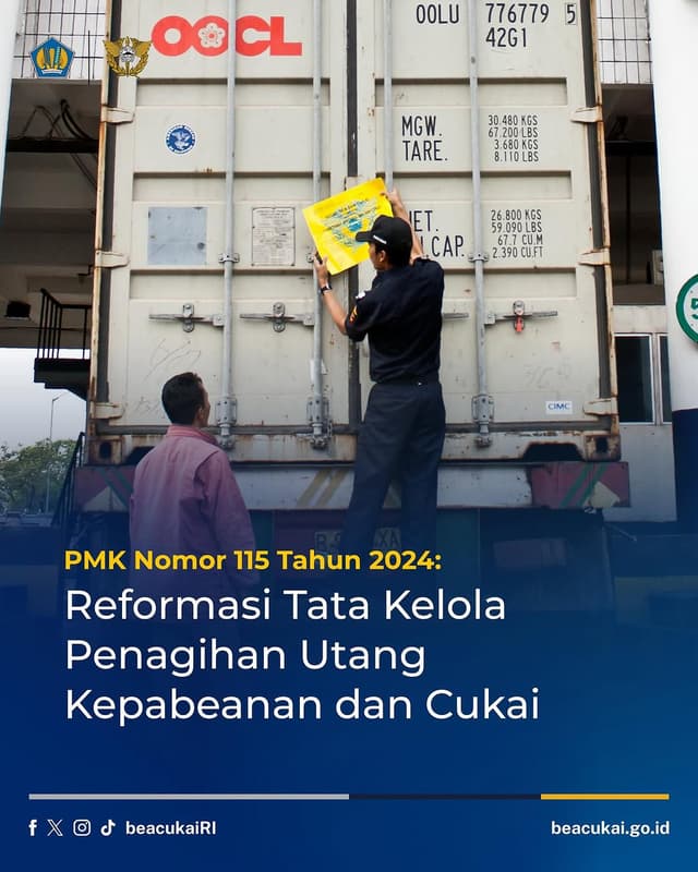 PMK 115 TAHUN 2024 Penagihan Utang Kepabeanan dan Cukai