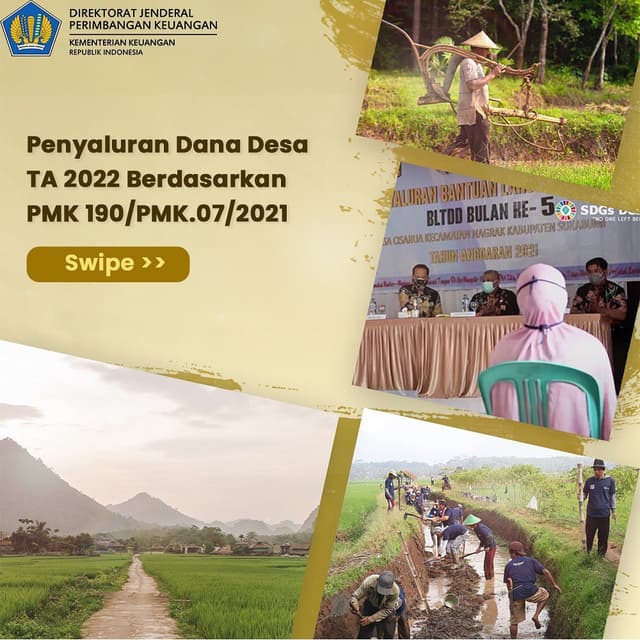 190/PMK.07/2021 Pengelolaan Dana Desa